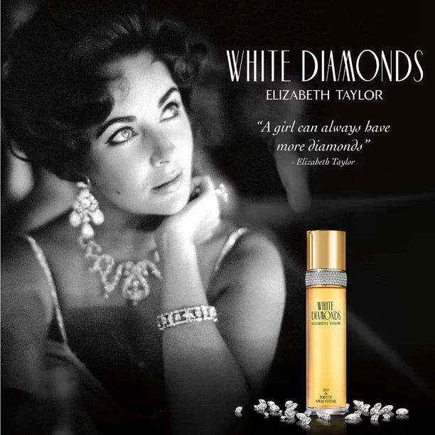 Perfume White Diamonds Elizabeth Taylor 100 ml 3.3 fl oz