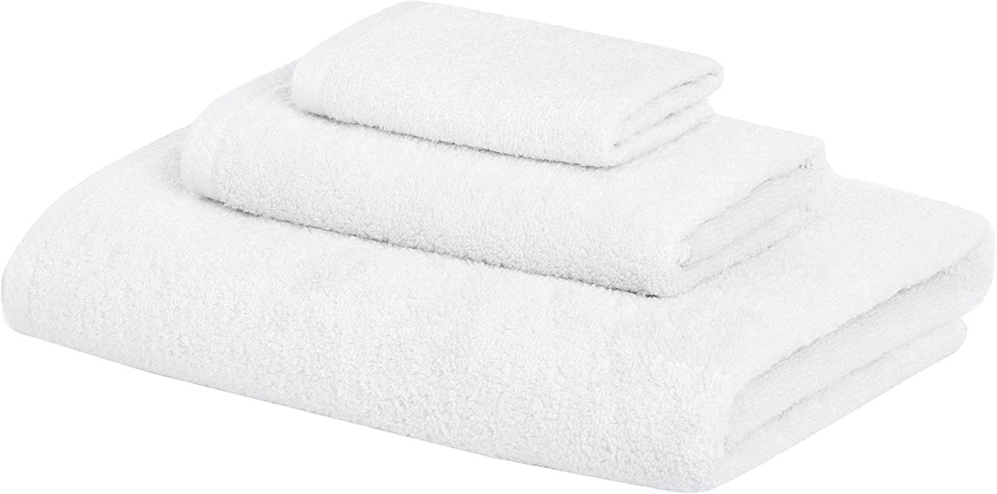 Toallas de Baño Blanco 3 Piezas