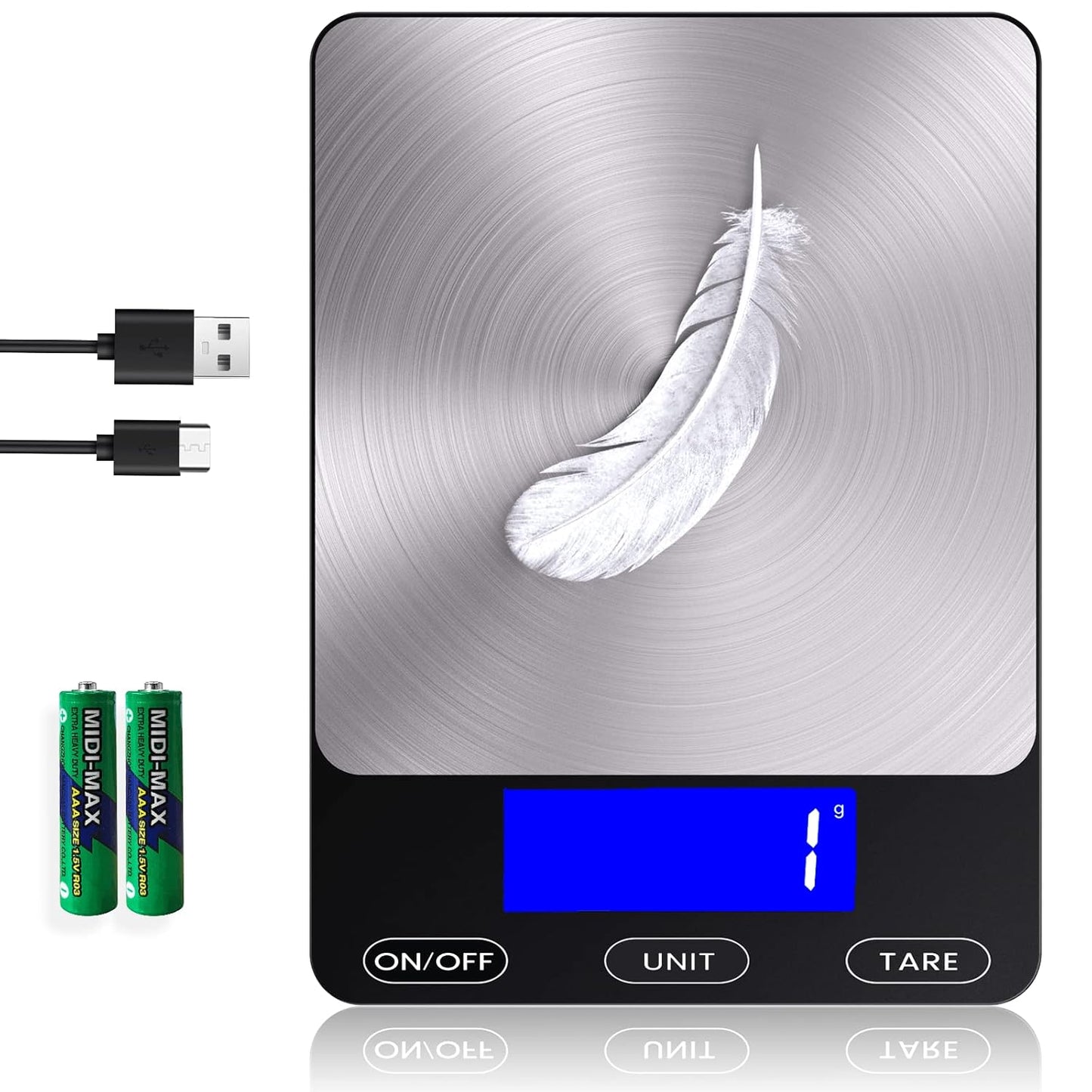 Balanza bascula digital para alimentos