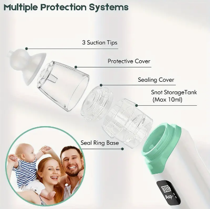 Aspirador nasal para bebé