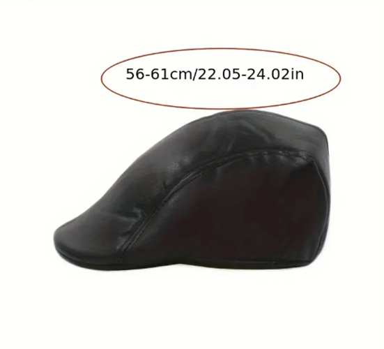 Boina Inglesa Semi cuero