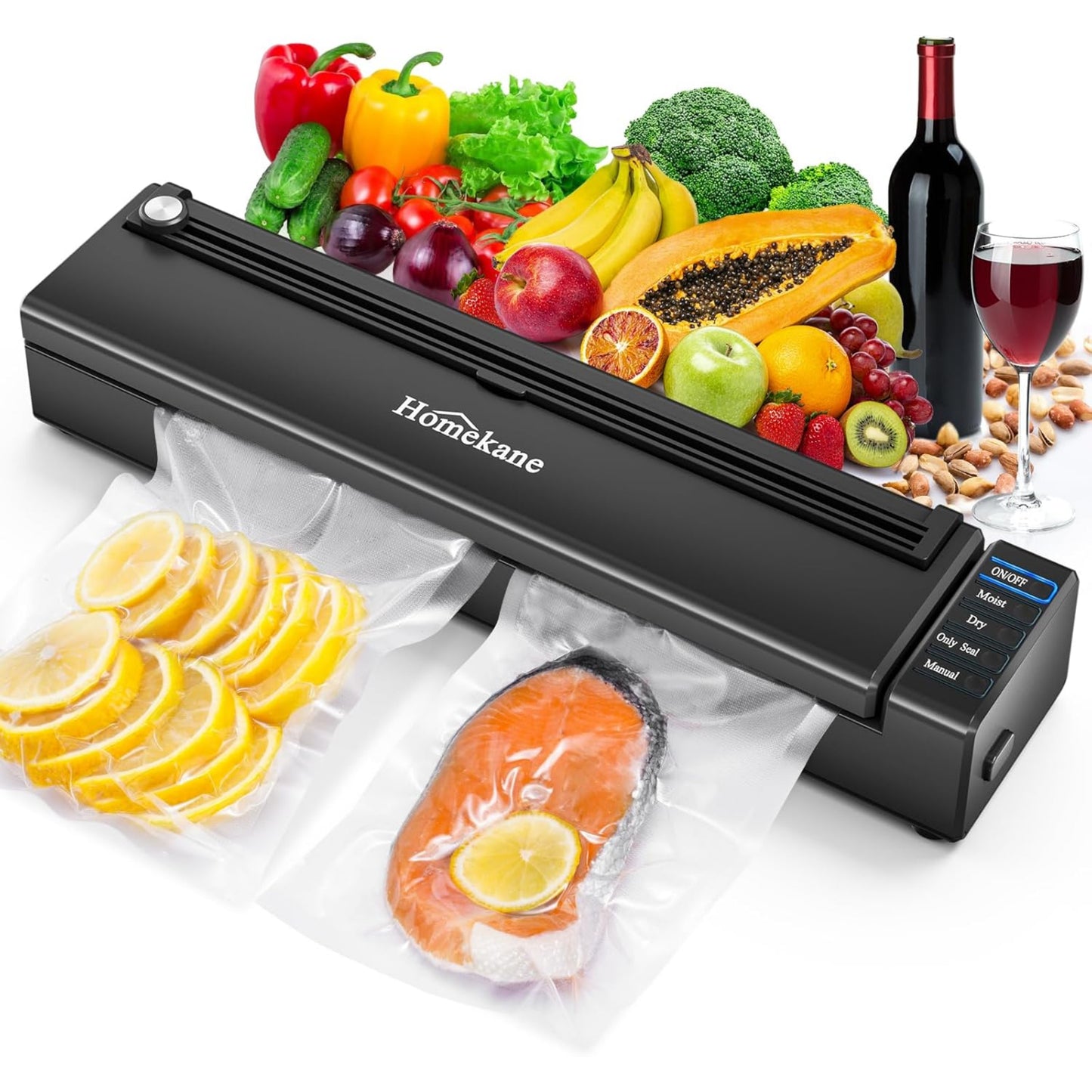 Máquina Selladora Al Vacio Alimentos Premium