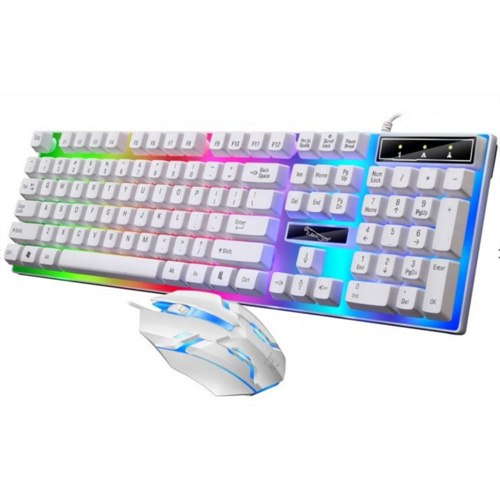 Teclado y Mouse Combo Gamer Led