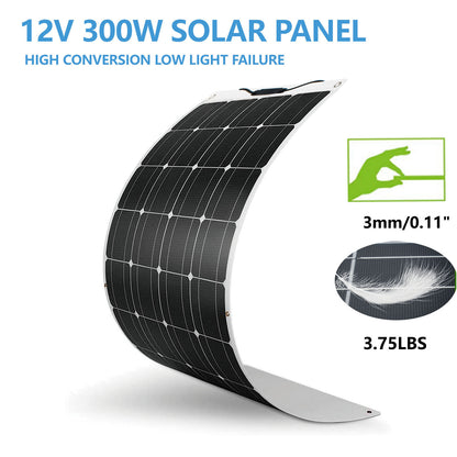 Panel Solar Flexible 300w