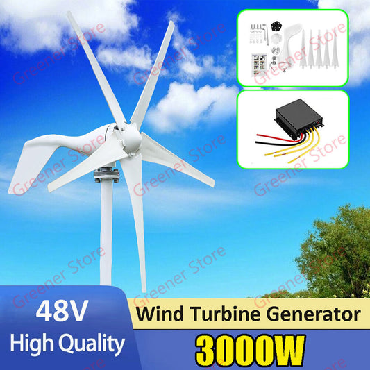 Turbina Eolica Viento 48VDC 3000w