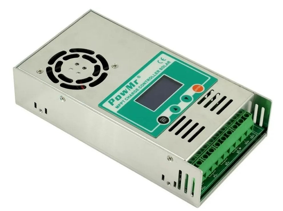 Controlador de Carga Solar MPPT 60 amps Metálico